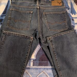 American Eagle Outfitters Blue Straight Jeans Classic Style